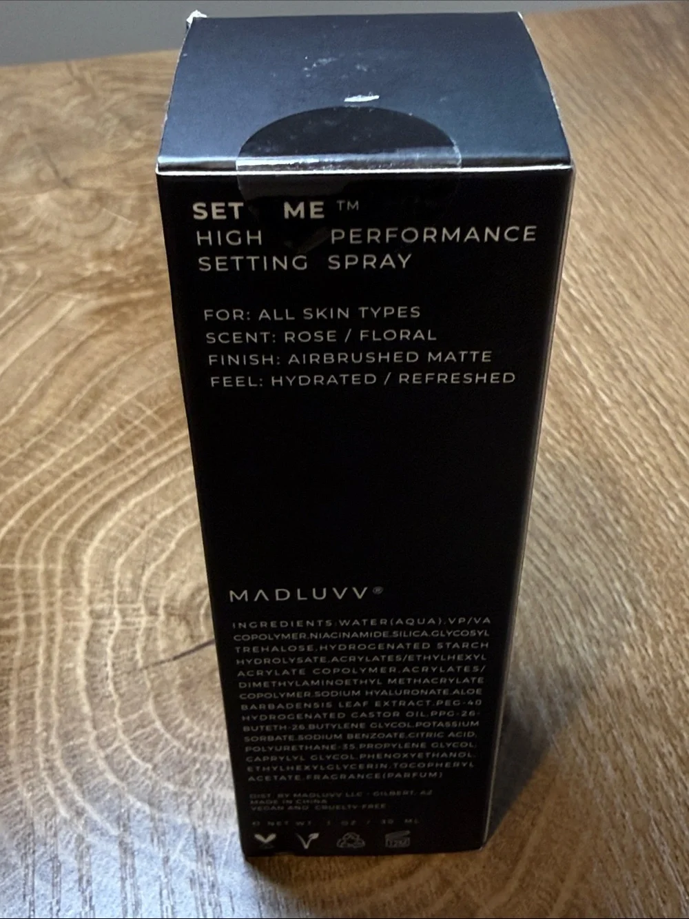 MADLUVV “Set Me” Ultra Oil Control Setting Spray- Sealed